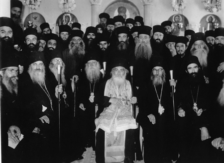 Le Synode sous l'archevêque Spyridon