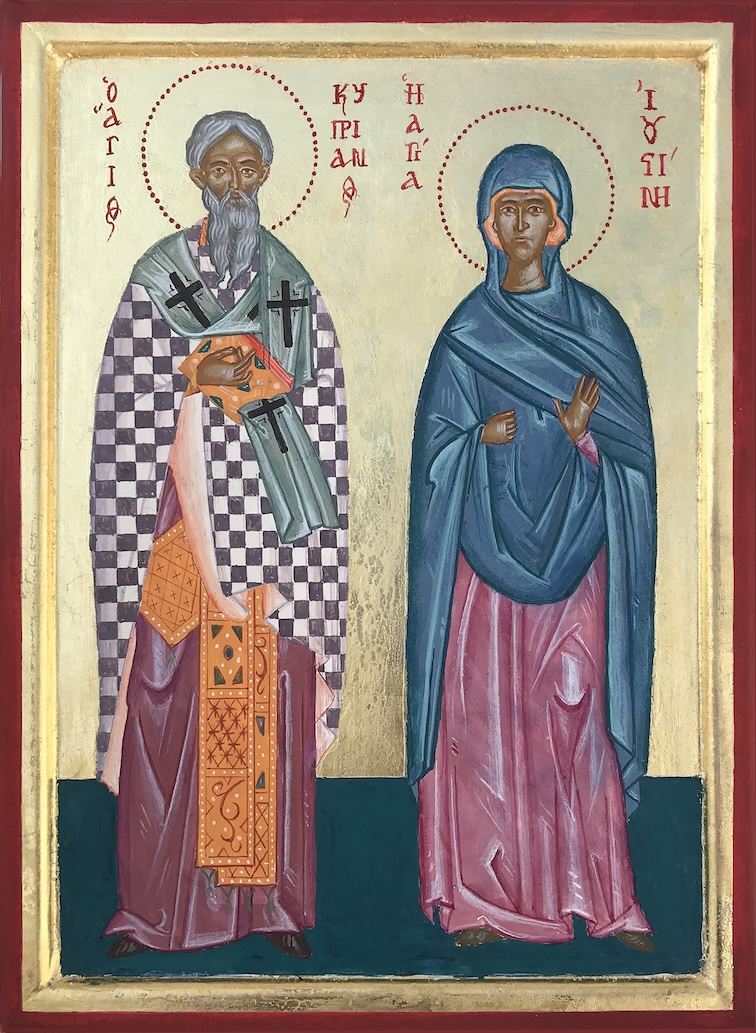 saints Cypr-en et Justine